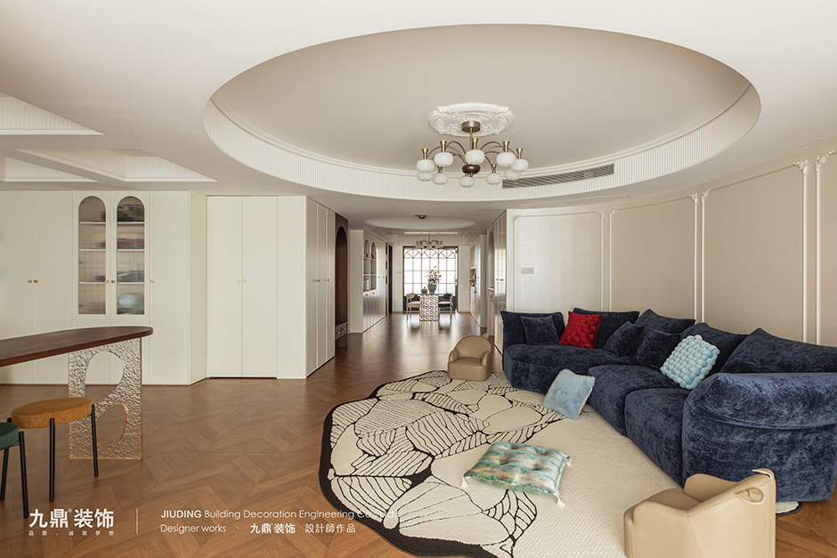 杭州杜湖名庭200㎡法式中古装修案例 杭州杜湖名庭200㎡法式中古装修案例