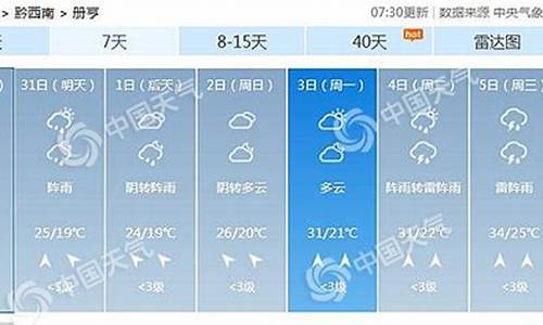 册亨天气_册亨天气预报7天